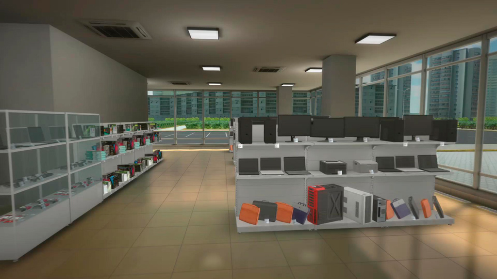Торговый центр 3D презентация